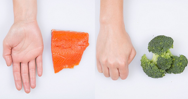 You Can Tell How Much Food You Should Eat Just By Looking At Your HANDS