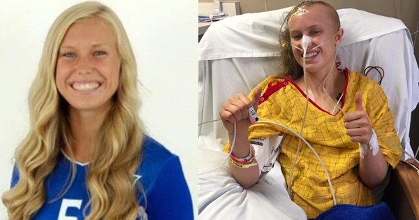 She Collapsed At Her College Volleyball Game. Now, She