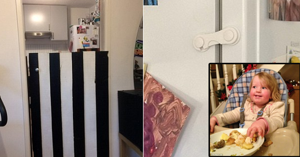 She Installs Locks And Gates Throughout Her House To Keep Her Daughter From Eating Herself to Death