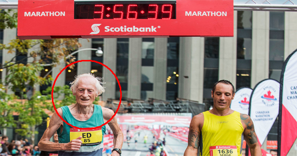 This 85-Year-Old Man Is The Oldest Person Alive To Complete A Full Marathon In Under 4 Hours.