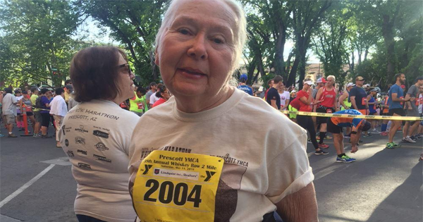 An 83-Year-Old Woman Just Completed Her Very First Race
