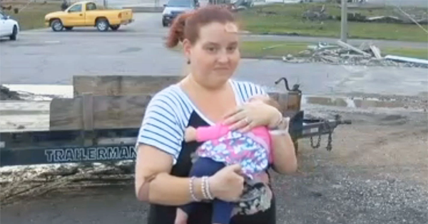 When She Gets Caught In A Tornado With Her Newborn Daughter, She Can Only Think To Not Let Go