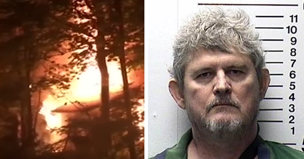 He Calls 911 To Save Him From His Burning House, But His Medical History Makes Police Wonder If He