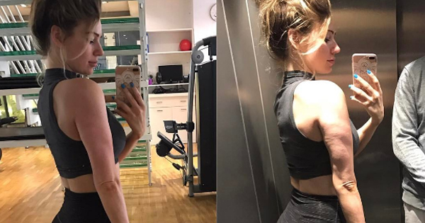 She Wants To Reveal The Biggest Secret Of Every Fitness Model. So, She Takes Two Photos To Show It.