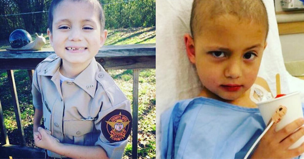7-Year-Old With Cancer Dreams Of Meeting His Hero, So His Mom Tries To Make It Happen