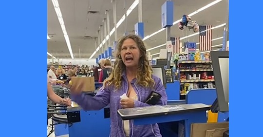 Woman “Coughs & Spits" on Walmart Cashier After Not Paying Her Entire Bill