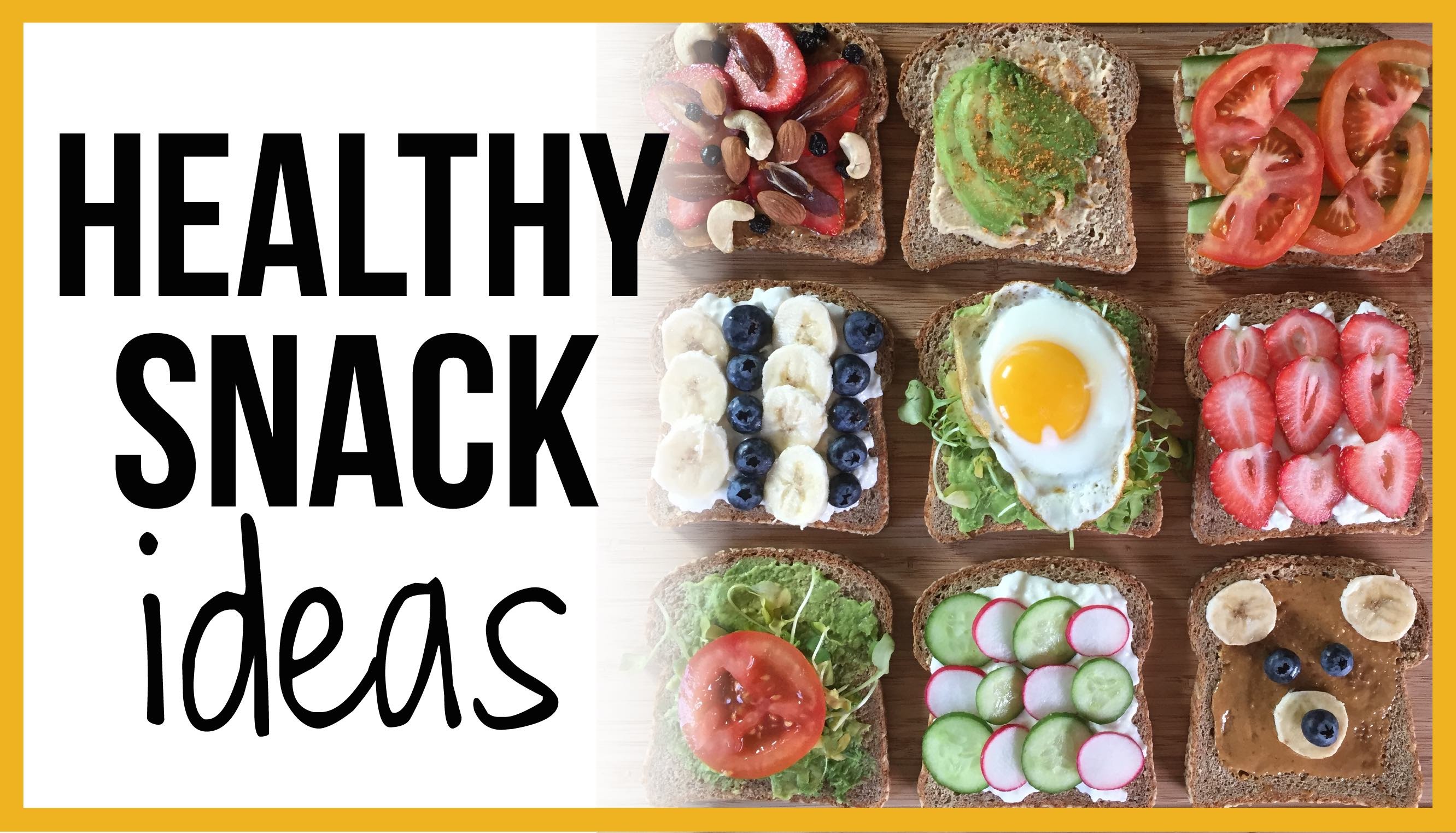 Healthy Snacks That Won