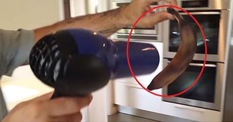 He Uses A Hair Dryer On His Rotten Banana And Something MAGICAL Happens!